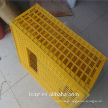 Frango pato pombo coelho ganso transporte gaiola caixa de caixa de gaiola de frango de plástico
